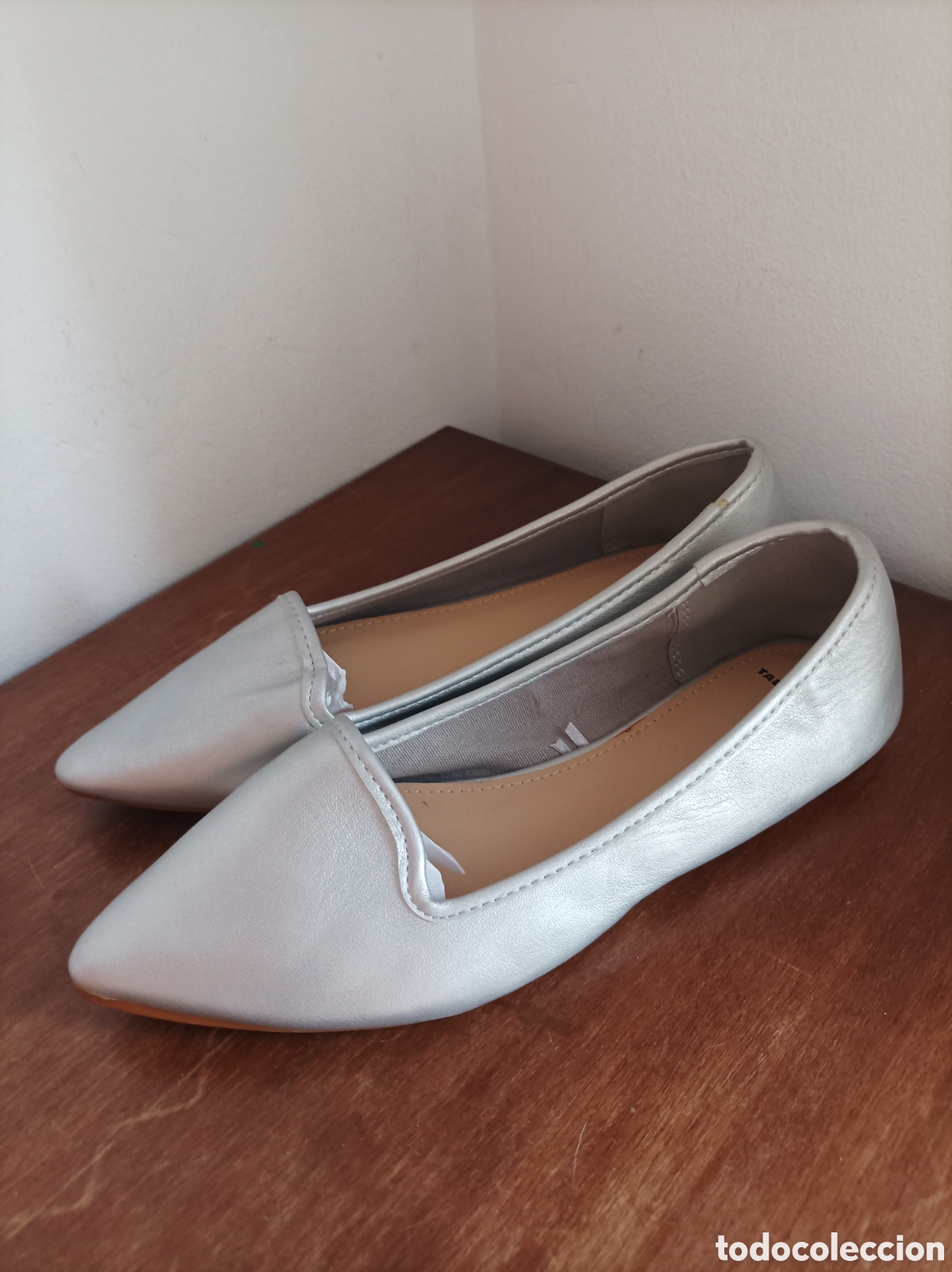 Segunda Mano: Bailarinas plateadas Tally Weijl- Talla 36