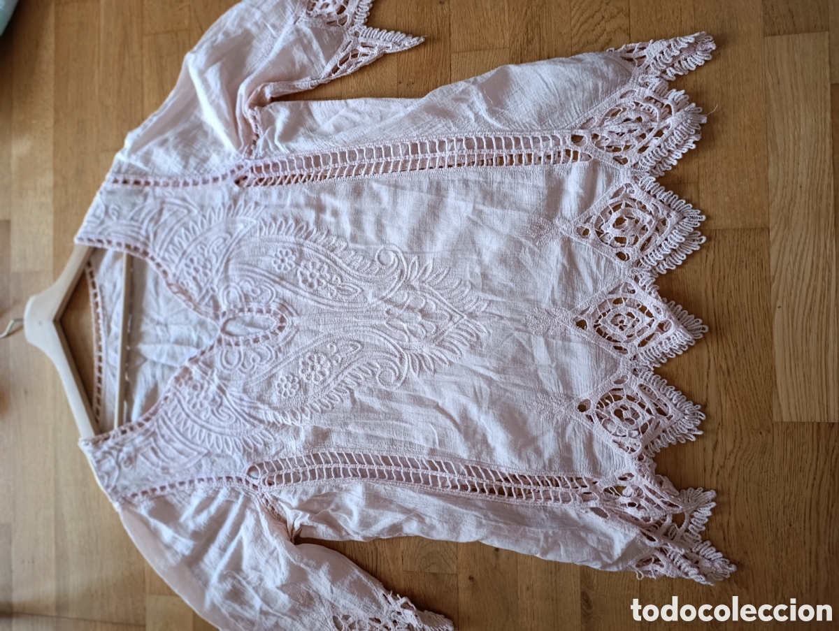 Segunda mano: Camiseta rosa palido hilo - Foto 1