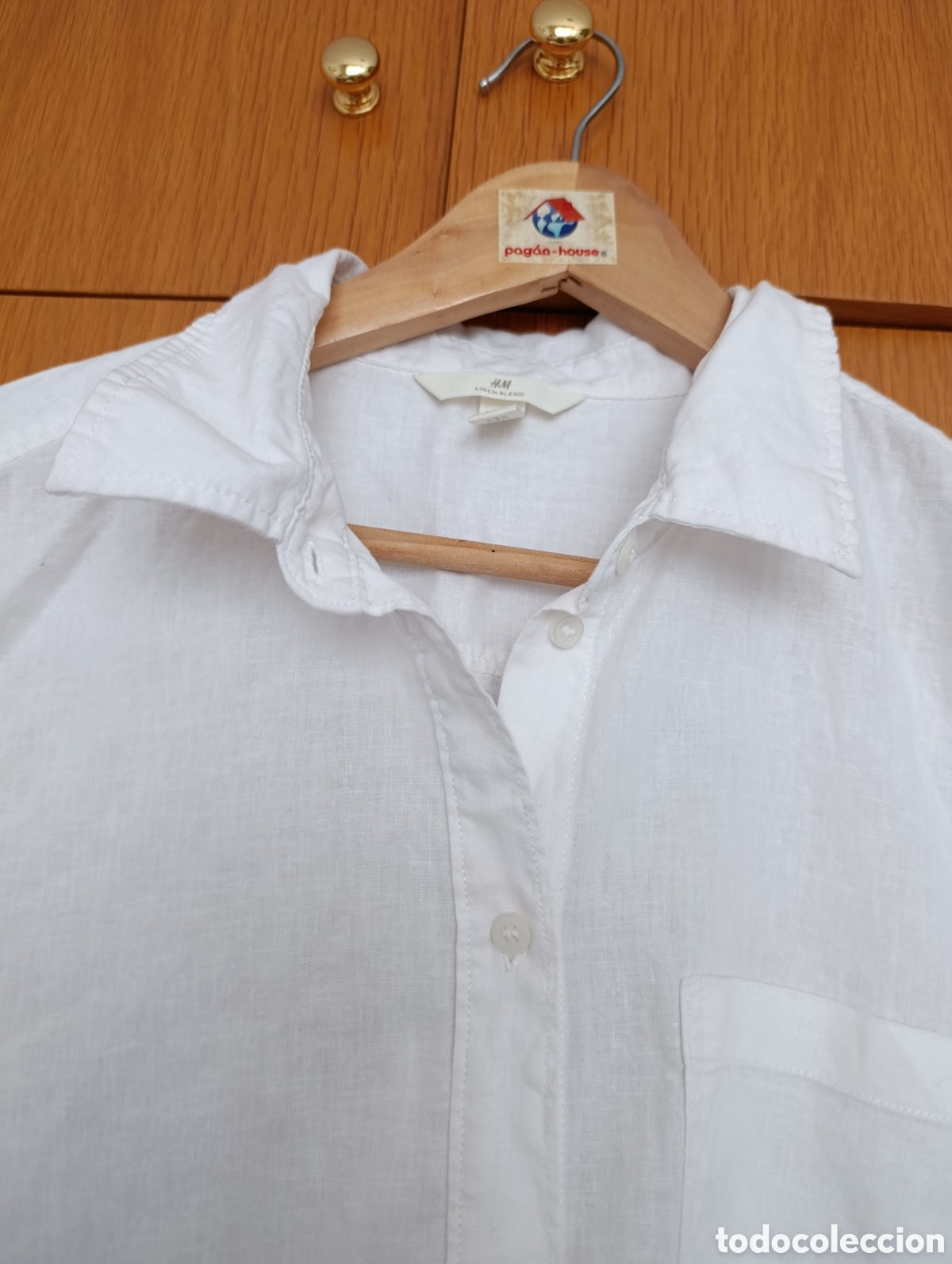 Segunda mano: Camisa blanca de hilo - Foto 3