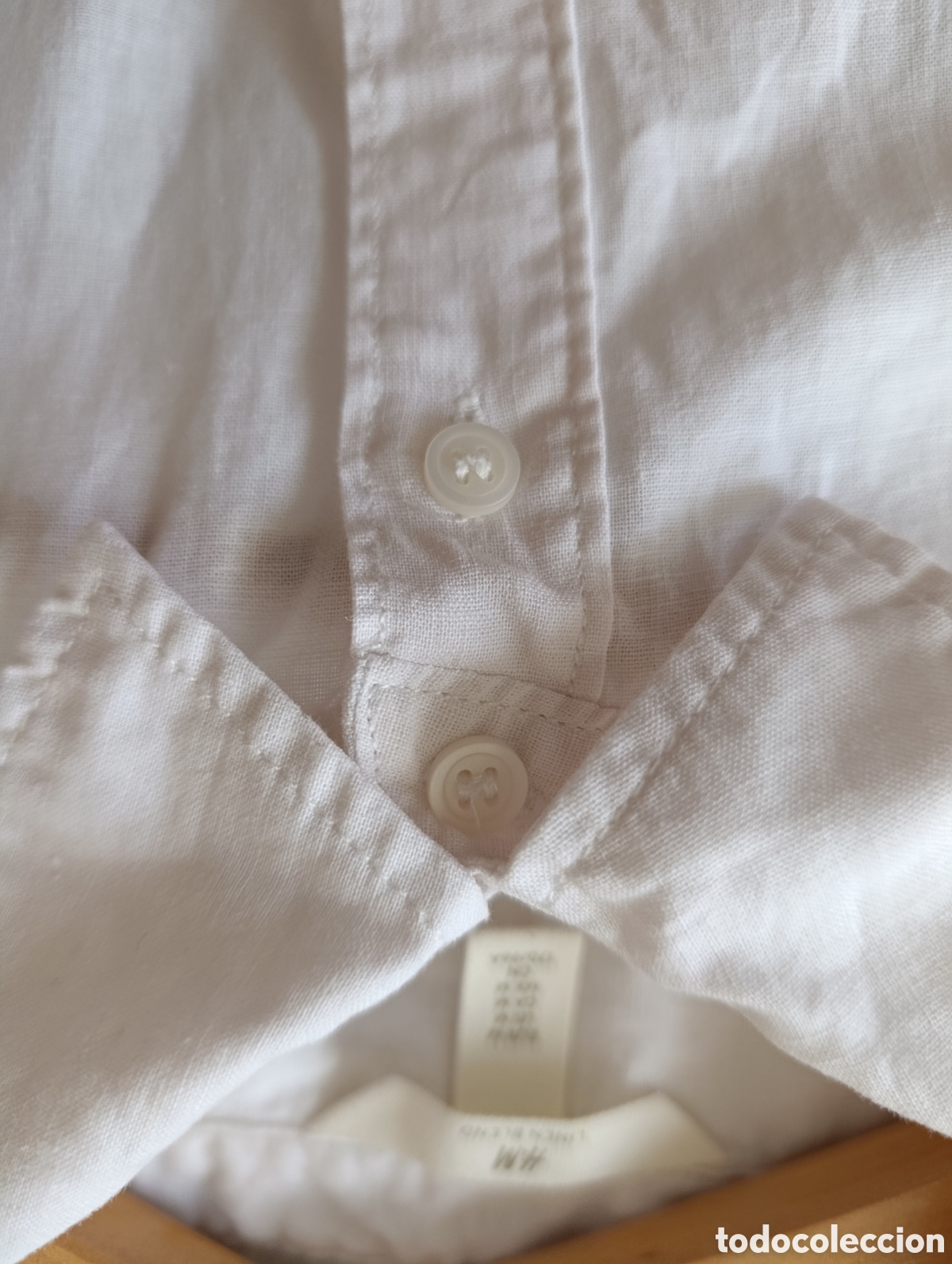 Segunda mano: Camisa blanca de hilo - Foto 5