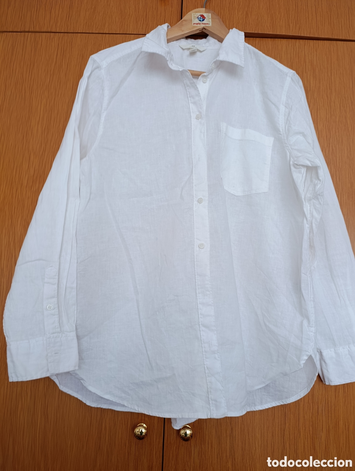 Segunda mano: Camisa blanca de hilo - Foto 1