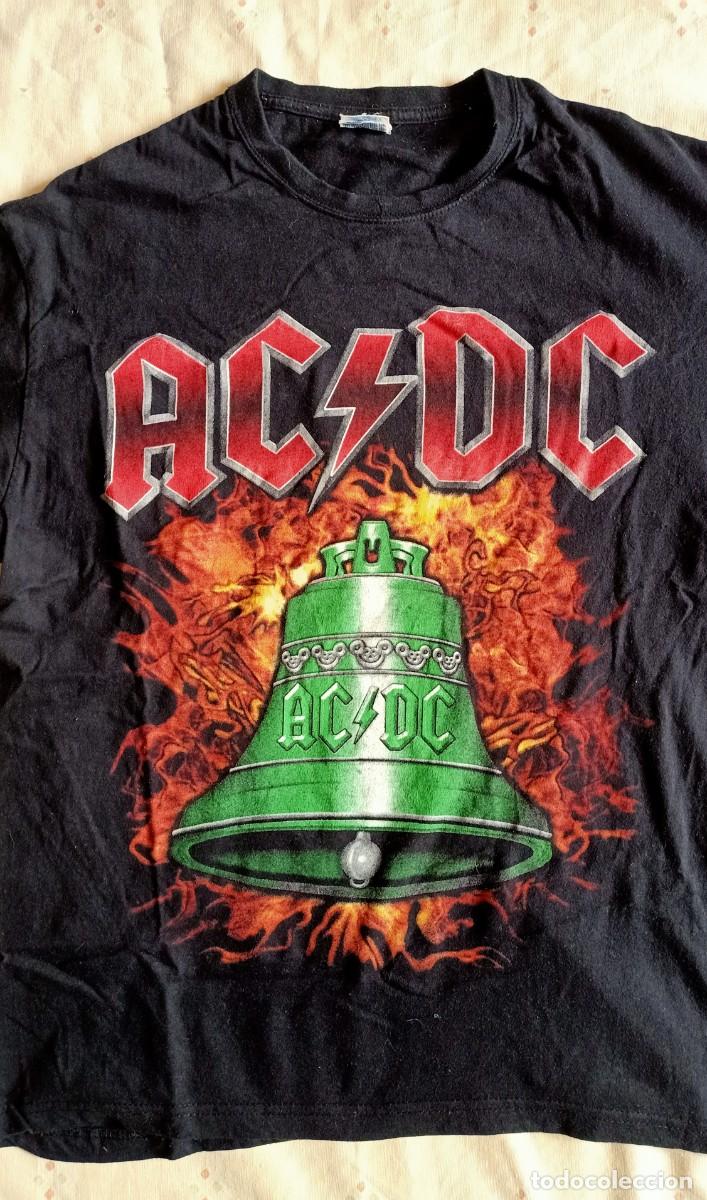 Segunda Mano: ACDC.CAMISETA HEAVY.TALLA L.ROCK.HEAVY METAL.MANGA CORTA.PECHO Y ESPALDA.BUEN ESTADO.VER FOTOS