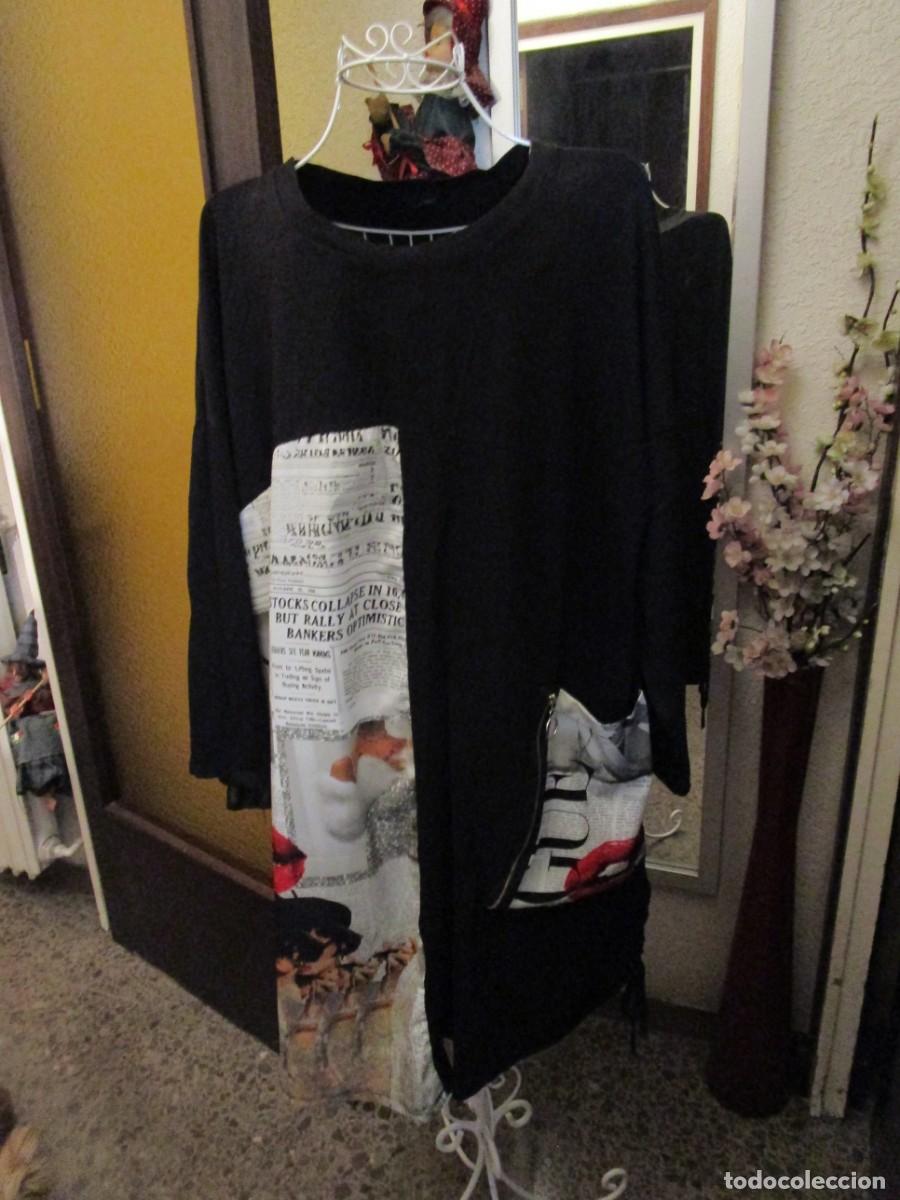Segunda Mano: VESTIDO MANGA LARGA COMODO Y ELEGANTE
