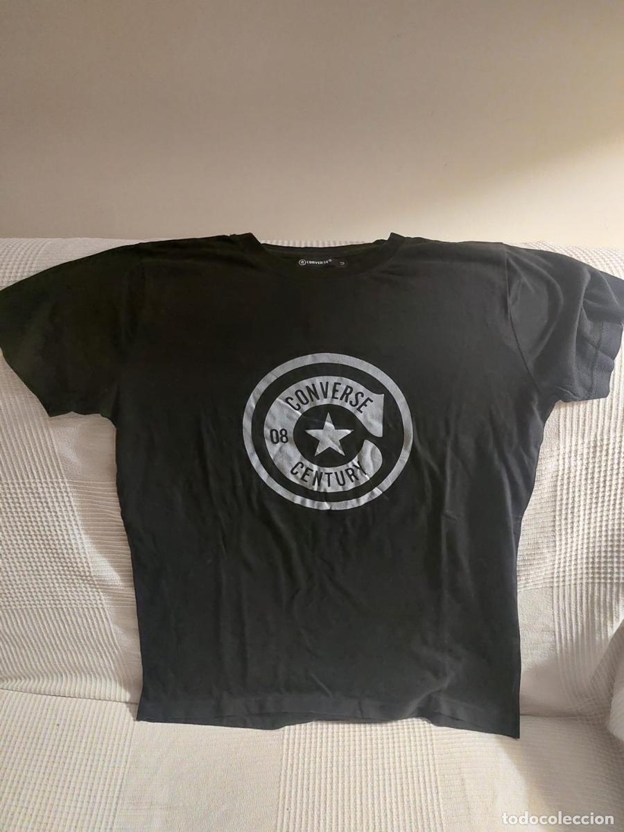 Segunda mano: CAMISETA NEGRA CONVERSE TALLA U - Foto 1