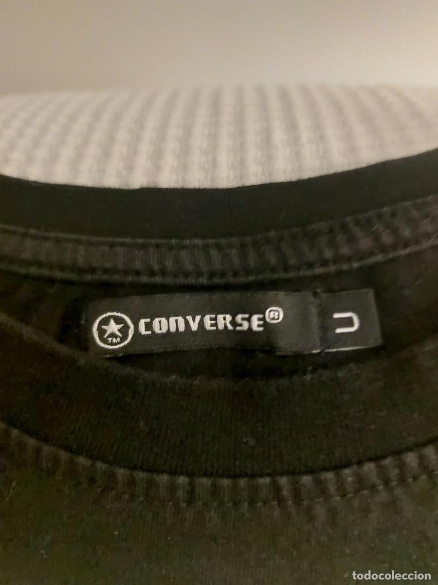Segunda mano: CAMISETA NEGRA CONVERSE TALLA U - Foto 3