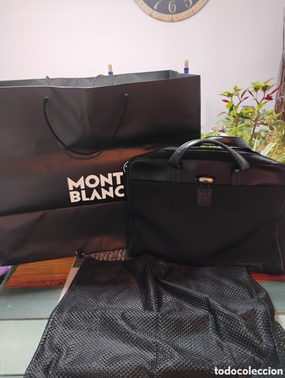 Seconda Mano: Maletin para port&aacute;til y documentos Momtblanc