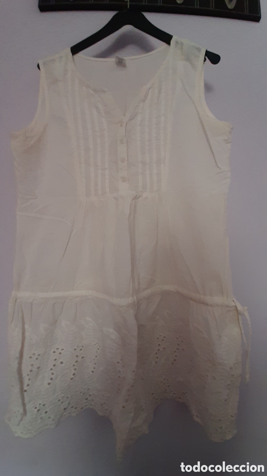 Segunda Mano: Vestido blanco ajustable