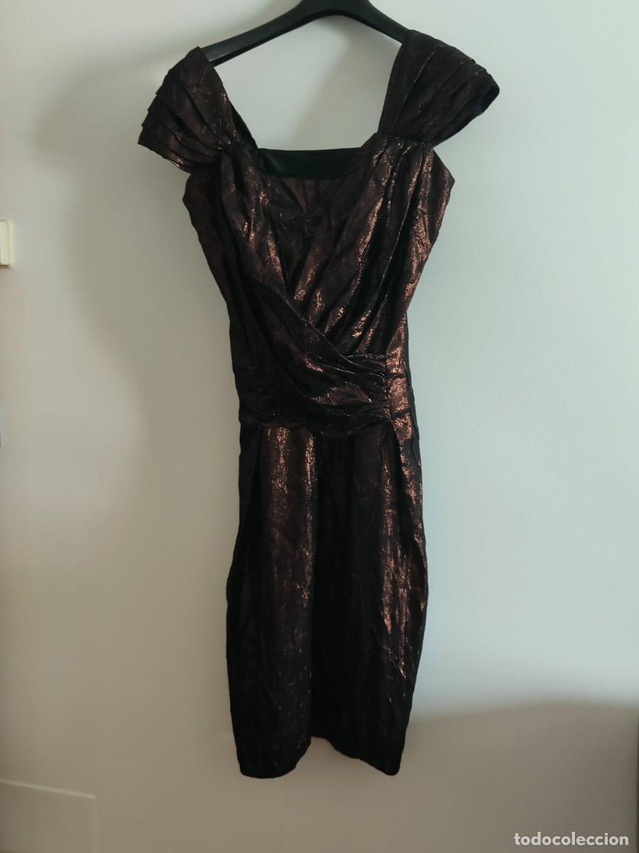 Segunda mano: VESTIDO MIDI CEREMONIA MARR&Oacute;N - Foto 2