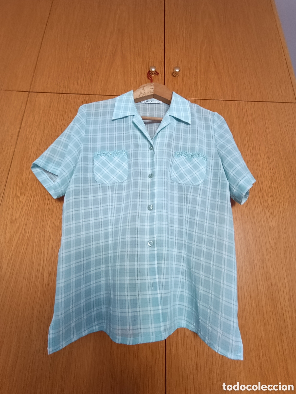 Segunda Mano: Blusa verano con detalles en bolsillos