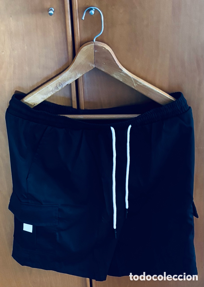Segunda mano: Pantal&oacute;n corto cargo negro - Foto 5