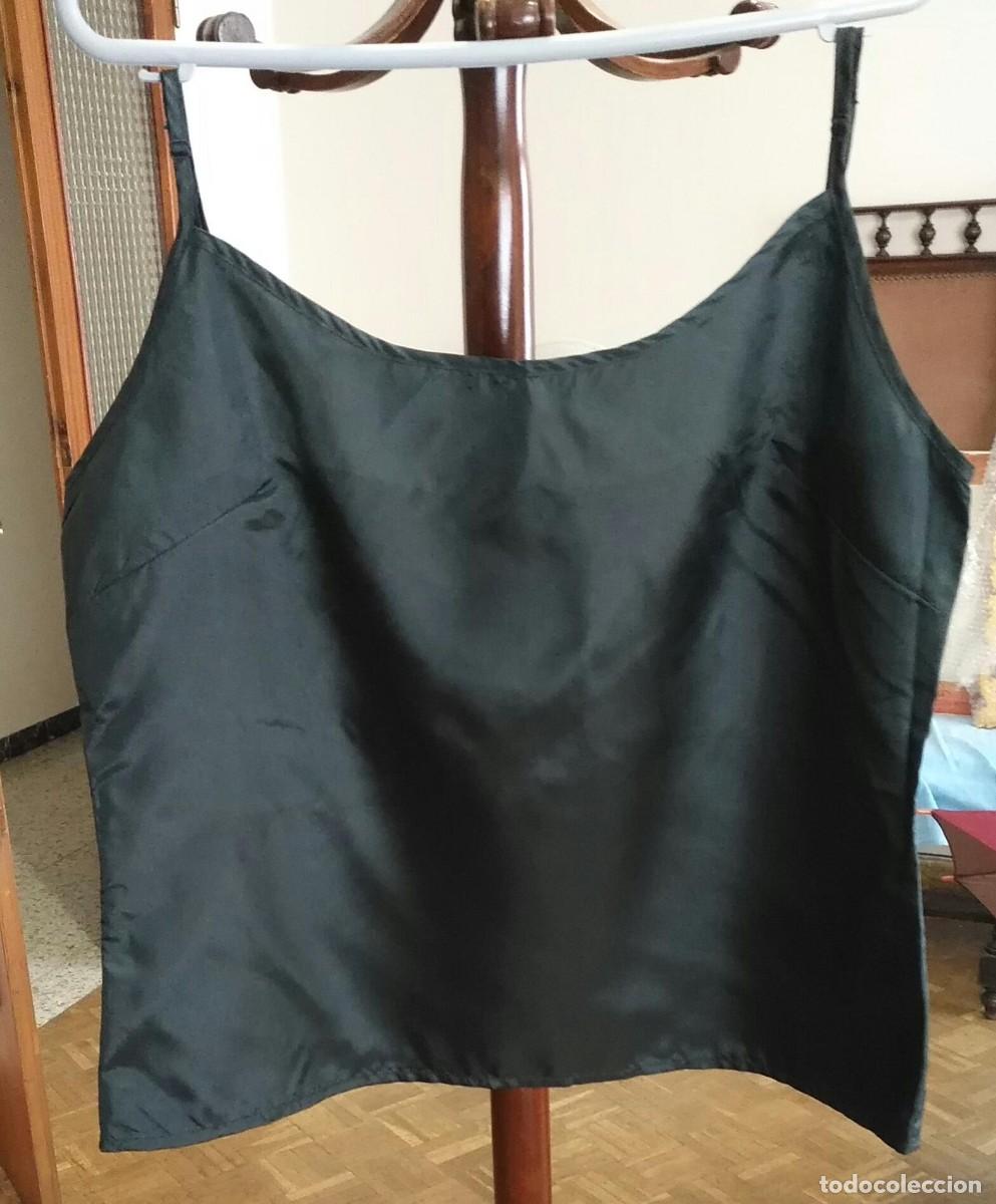 Segunda Mano: RB 220 Top cuerpo forro negro con tiras regulables - Talla 42 - Poliester
