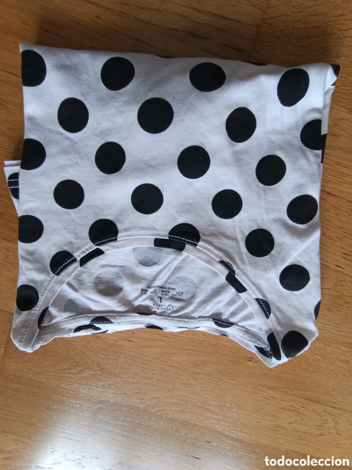 Segunda mano: Camiseta topos blanco y negro - Foto 4