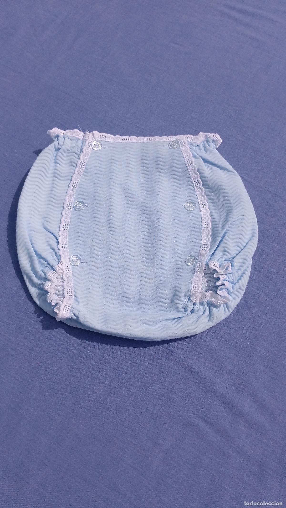 Segunda Mano: Pantaloncito pa&ntilde;al azul para beb&eacute; o reborn