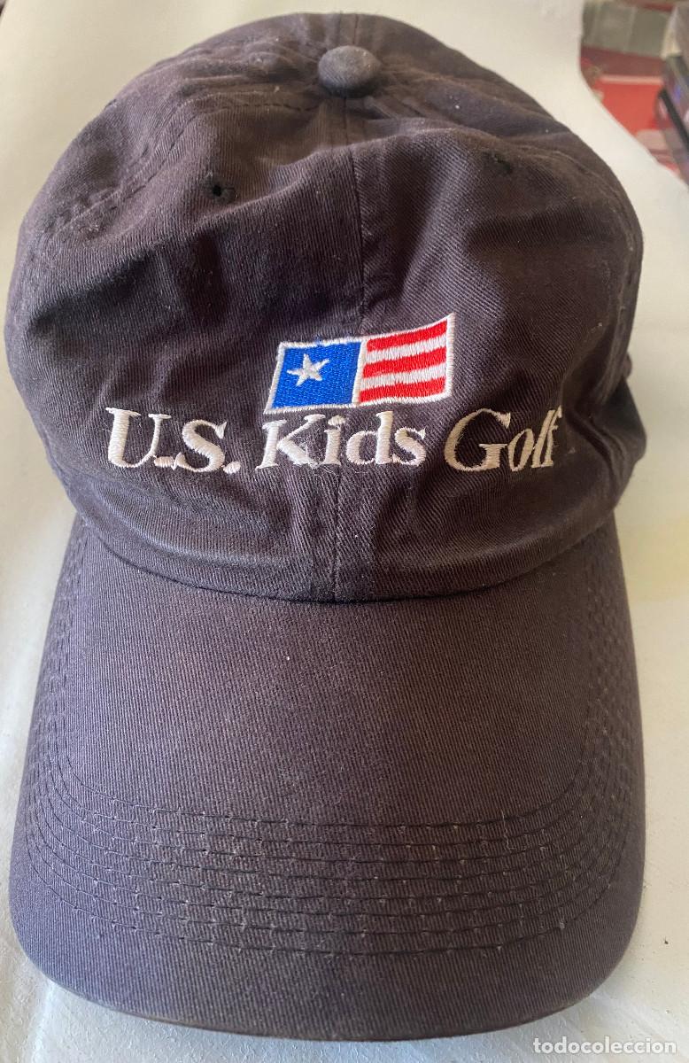 Segunda Mano: Gorra deportiva. U.S. Kids Golf. Original de Estados Unidos. Talla ajustable. De algod&oacute;n.