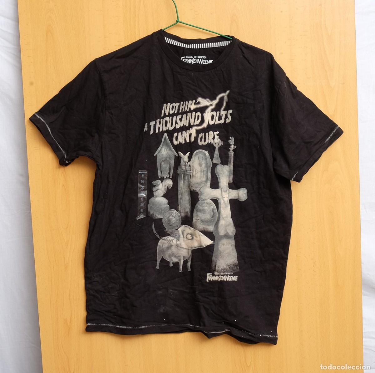 Second-Hand: Camiseta Tim Burton Frankenweenie Talla M