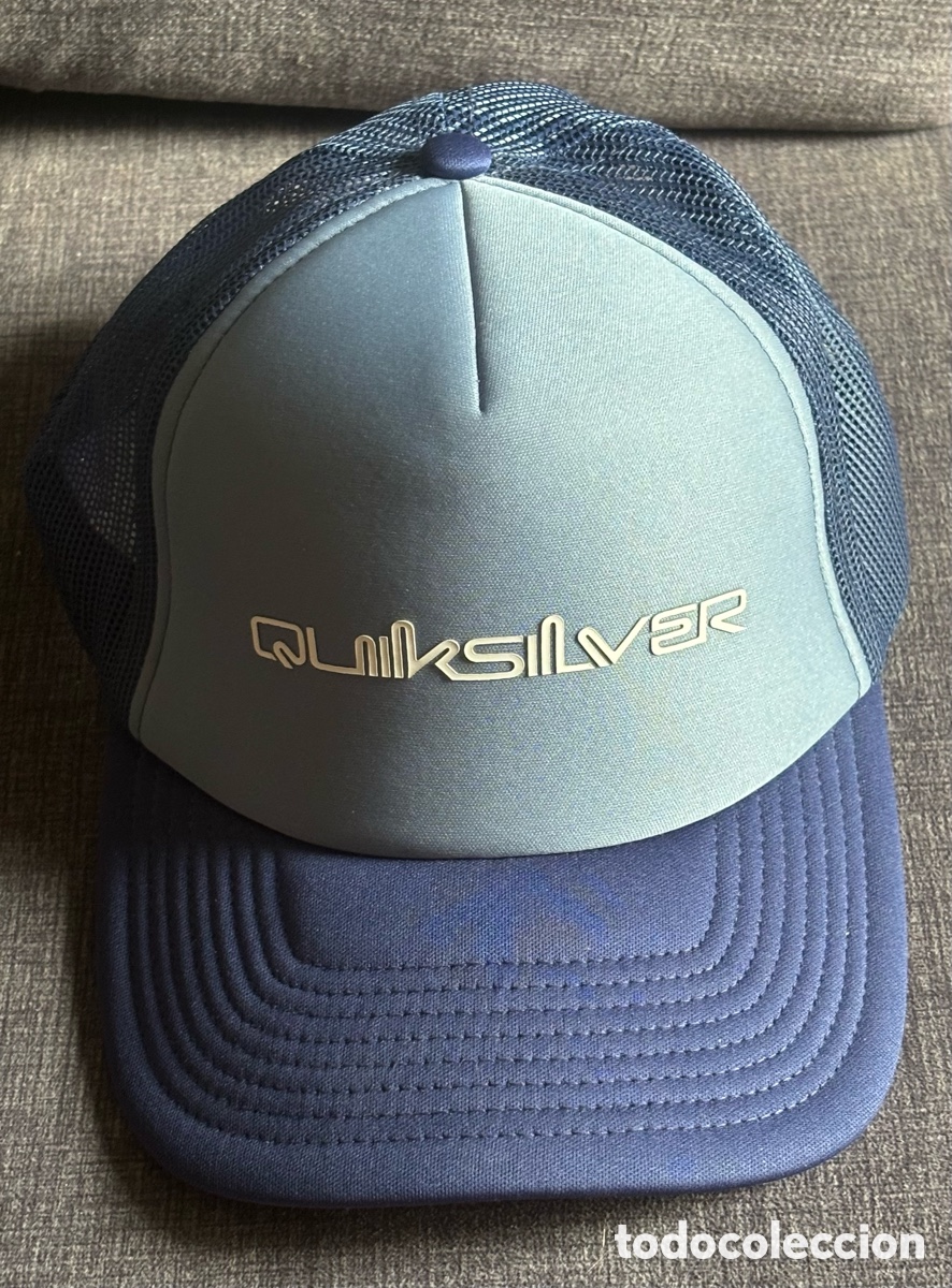 Segunda Mano: Gorra Quiksilver Trucker Azul Marino 58CM - &iexcl;Como Nueva!