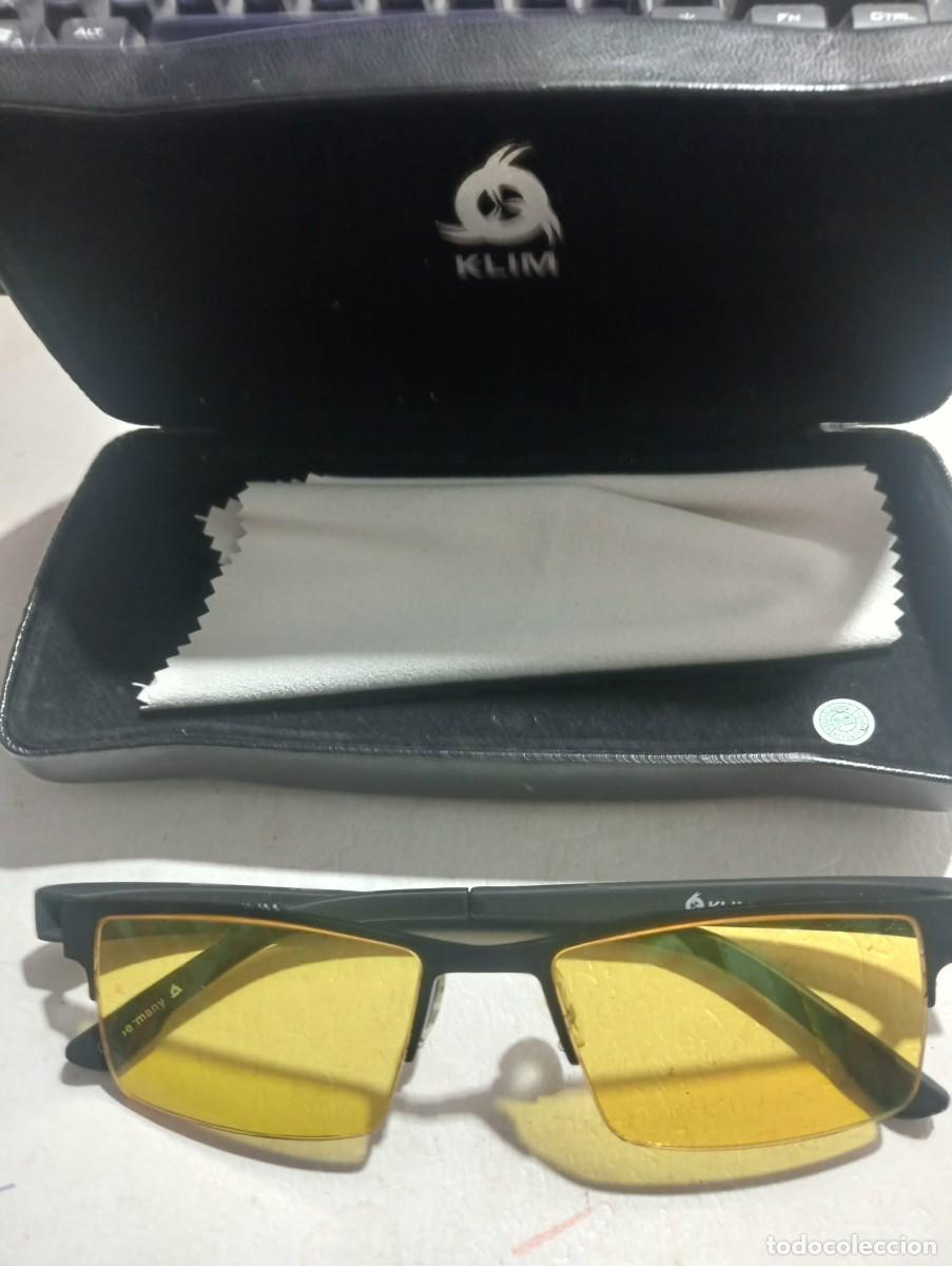 Segunda Mano: Gafas KLIM Anti Luz Azul ordenador /Negra Amarilla