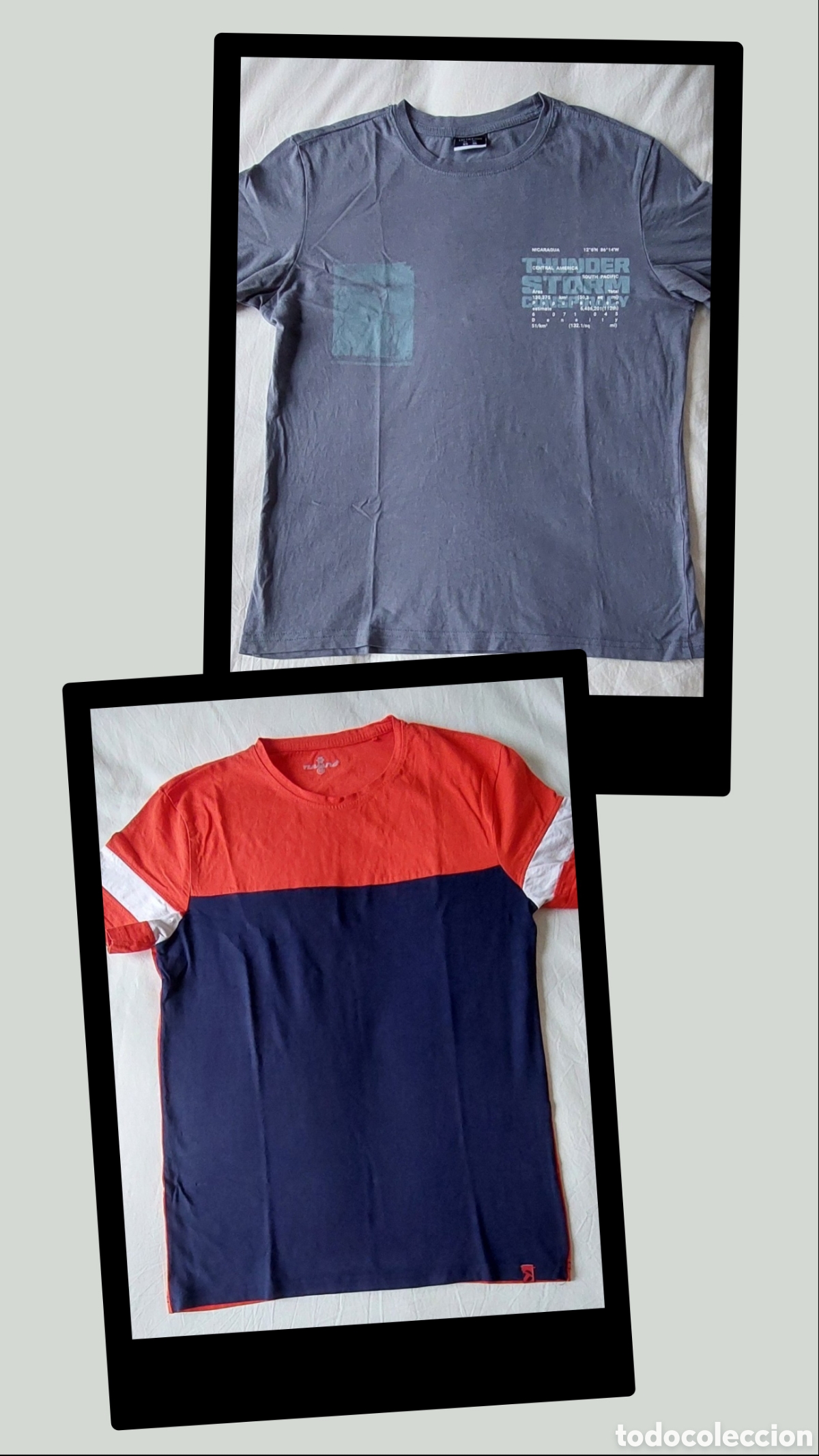 Segunda Mano: Dos camisetas de manga corta para hombre