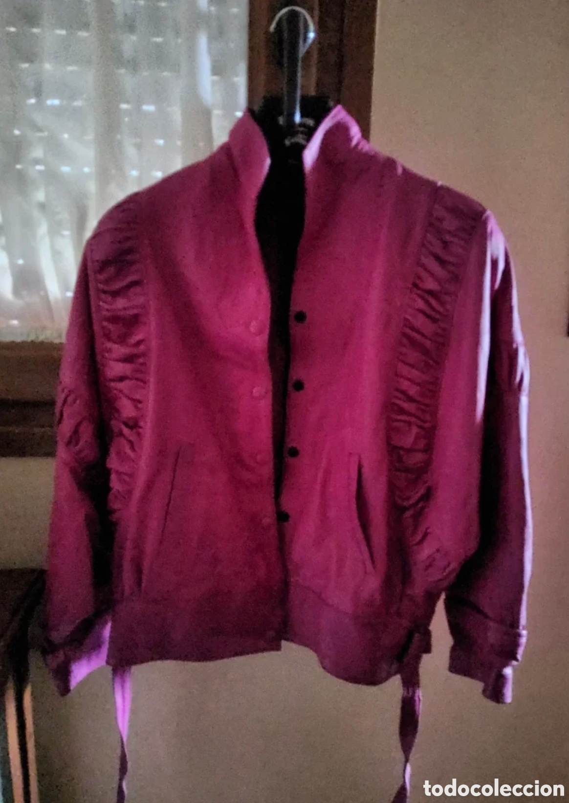 Segunda Mano: CHAQUETA CAZADORA PIEL NAPA TALLA M-40 A&Ntilde;OS 80