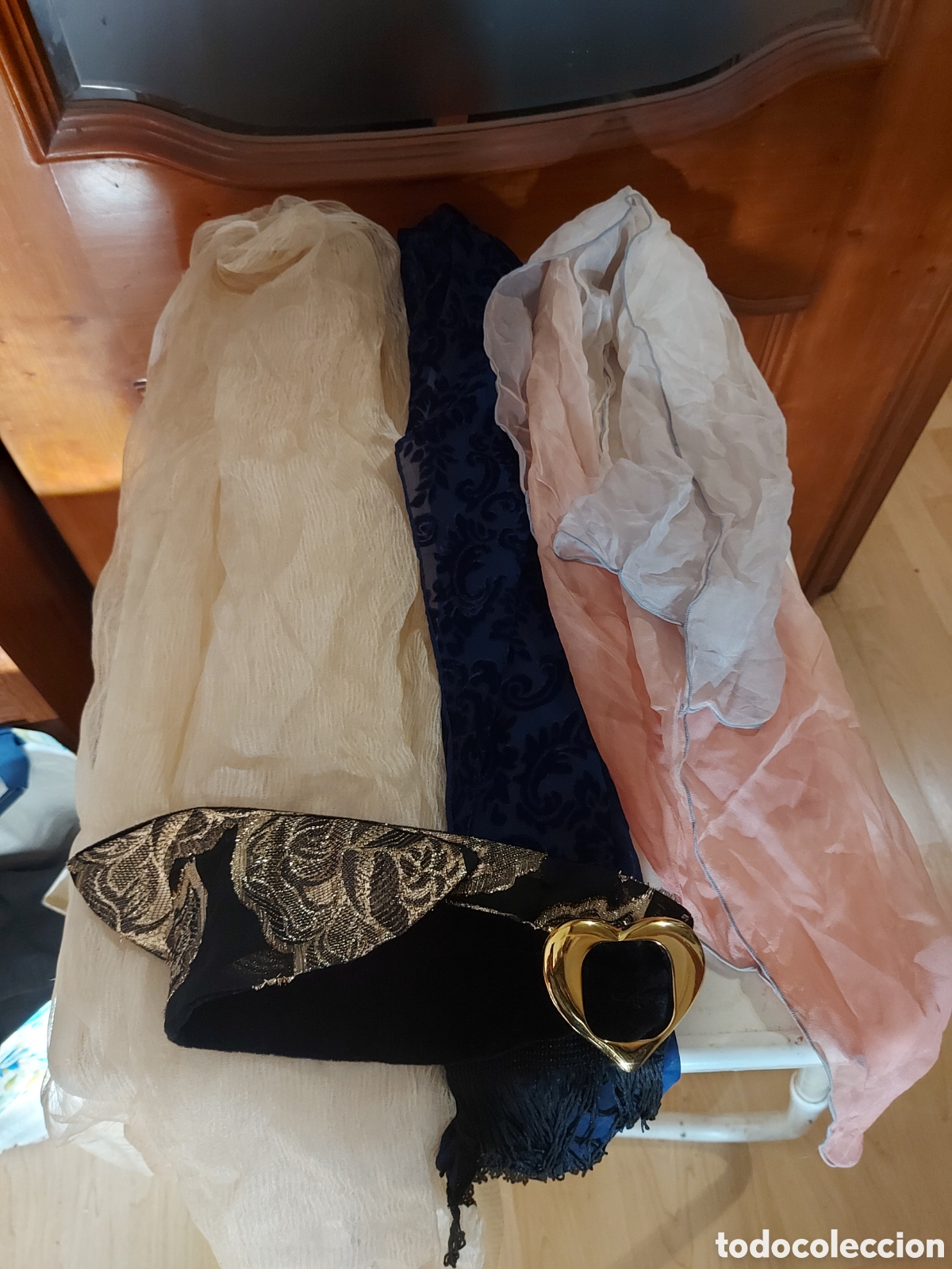 Segunda Mano: Lote pa&ntilde;uelos estampados
