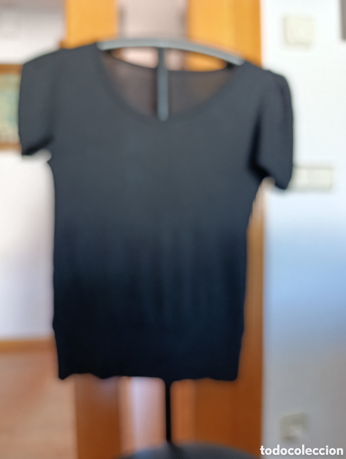 Segunda Mano: Camiseta blusa verano negra