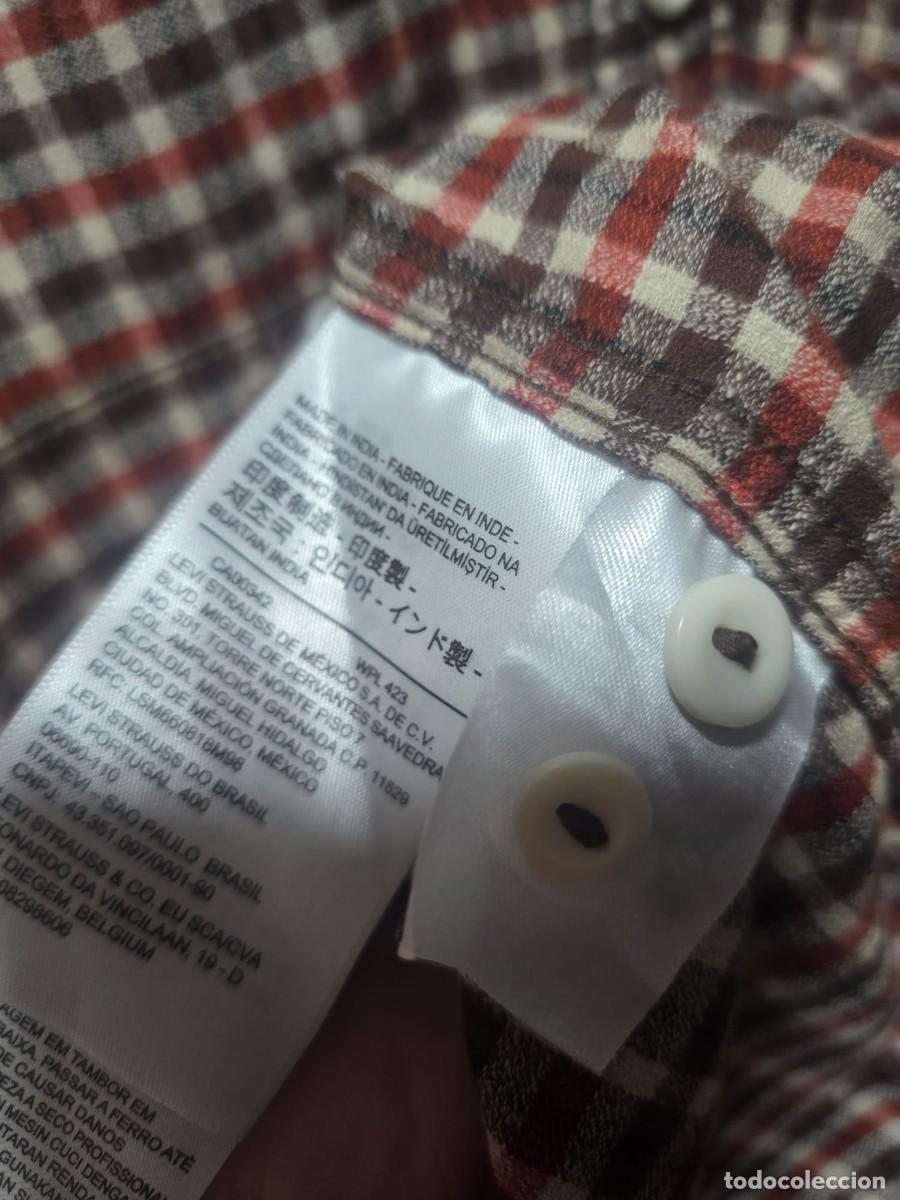 Segunda mano: Camisa cuadros Levi&acute;s T. M - Foto 5