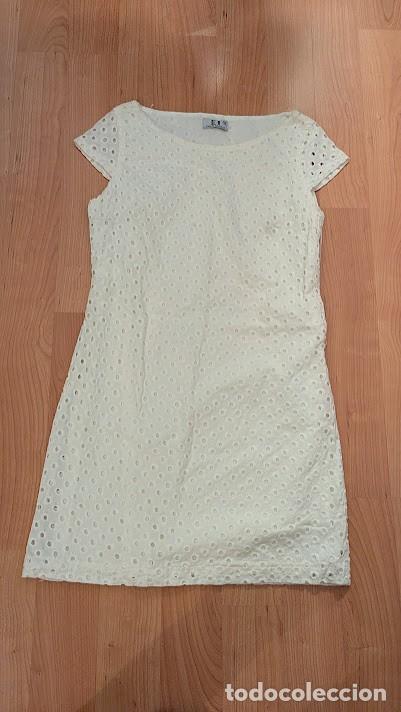 Segunda Mano: Vestido verano color blanco EMILIO IGLESIAS