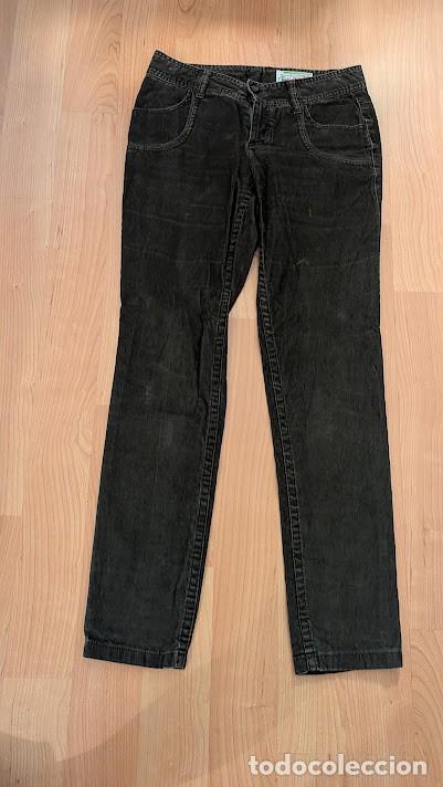 Segunda Mano: Pantal&oacute;n pana mujer CARAMELO Talla 38