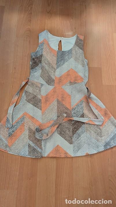 Segunda Mano: Vestido sin manga estampado con lazada