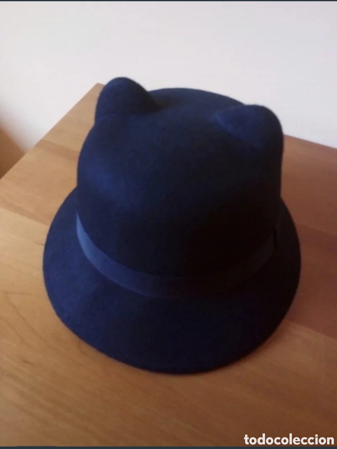 Segunda Mano: Sombrero ni&ntilde;a negro Zara
