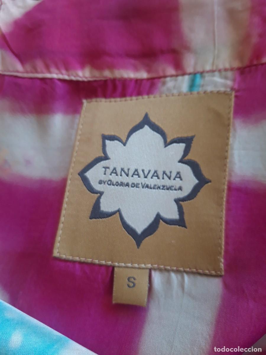 Segunda mano: Vestido largo en seda. India. - Foto 6