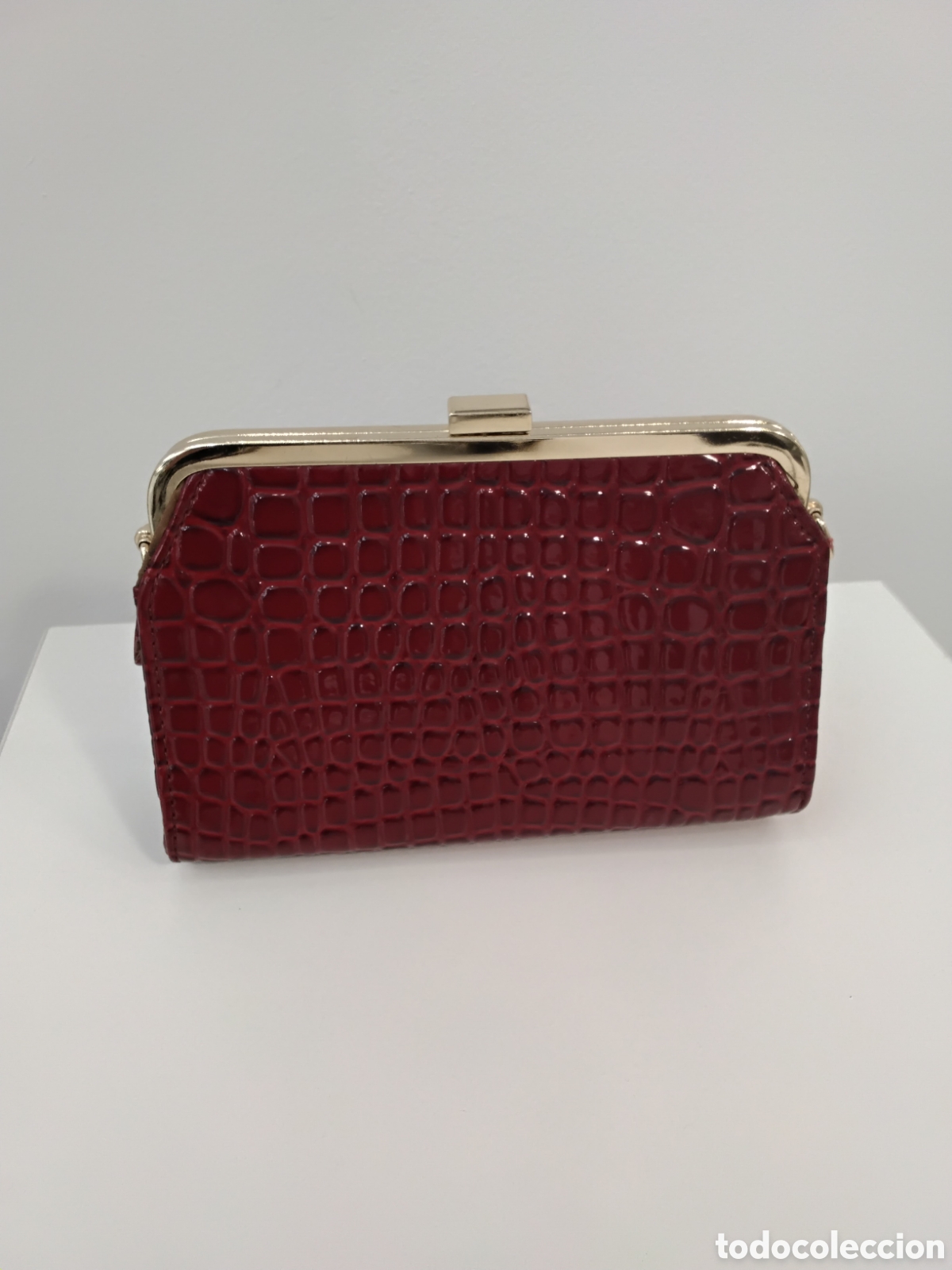 Segunda Mano: Cartera Charol Burdeos