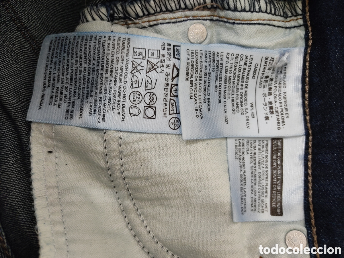 Segunda mano: Vaqueros Pitillo para mujer talla 34 marca Levis - Foto 12