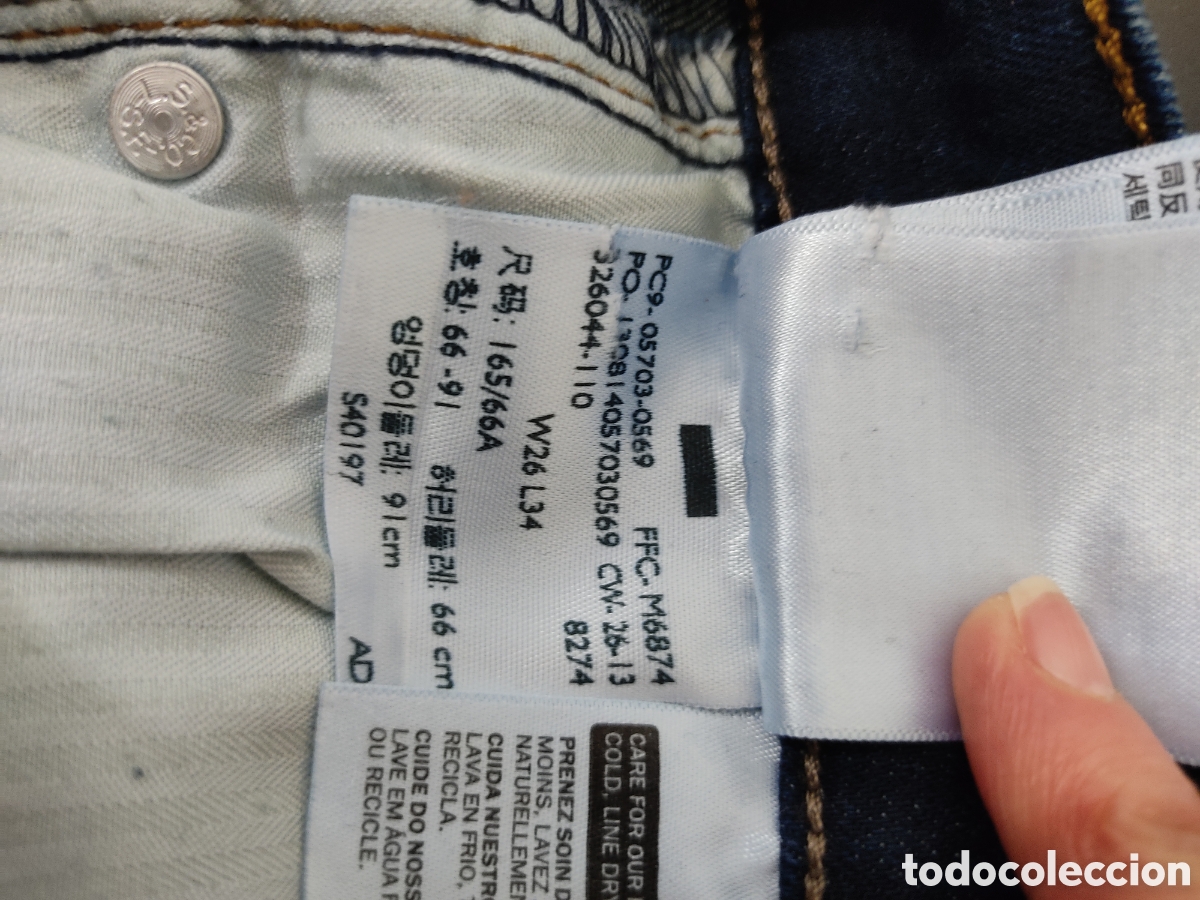 Segunda mano: Vaqueros Pitillo para mujer talla 34 marca Levis - Foto 19