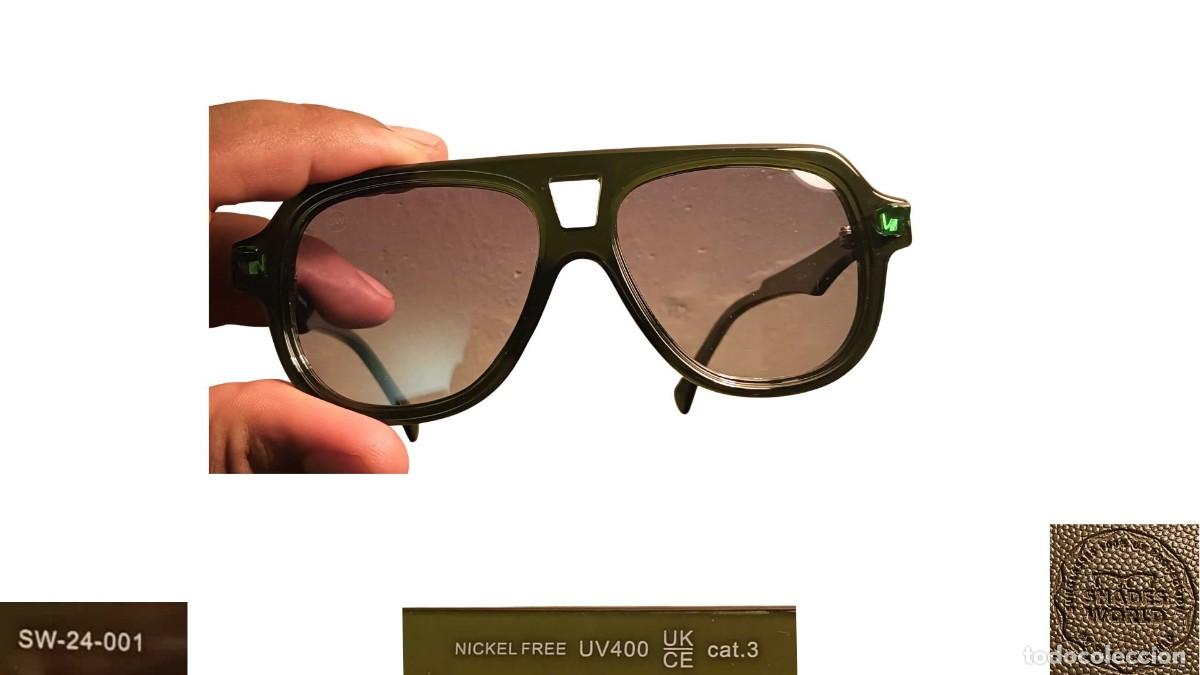 D'Occasion: Gafas de Sol Unisex Shades World &ndash; UV400 Categor&iacute;a 3 &ndash; Funda incluida &ndash; 2024