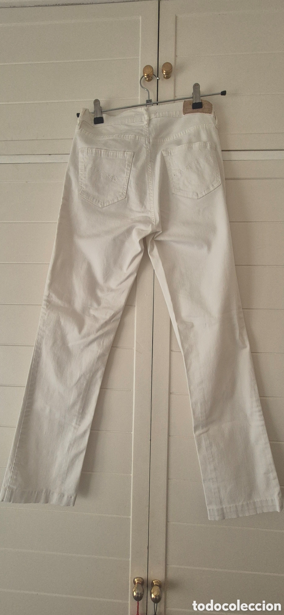 Segunda mano: Pantalon vaquero mujer blanco - Foto 2