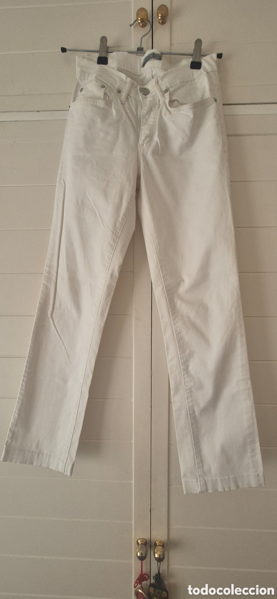 Segunda Mano: Pantalon vaquero mujer blanco