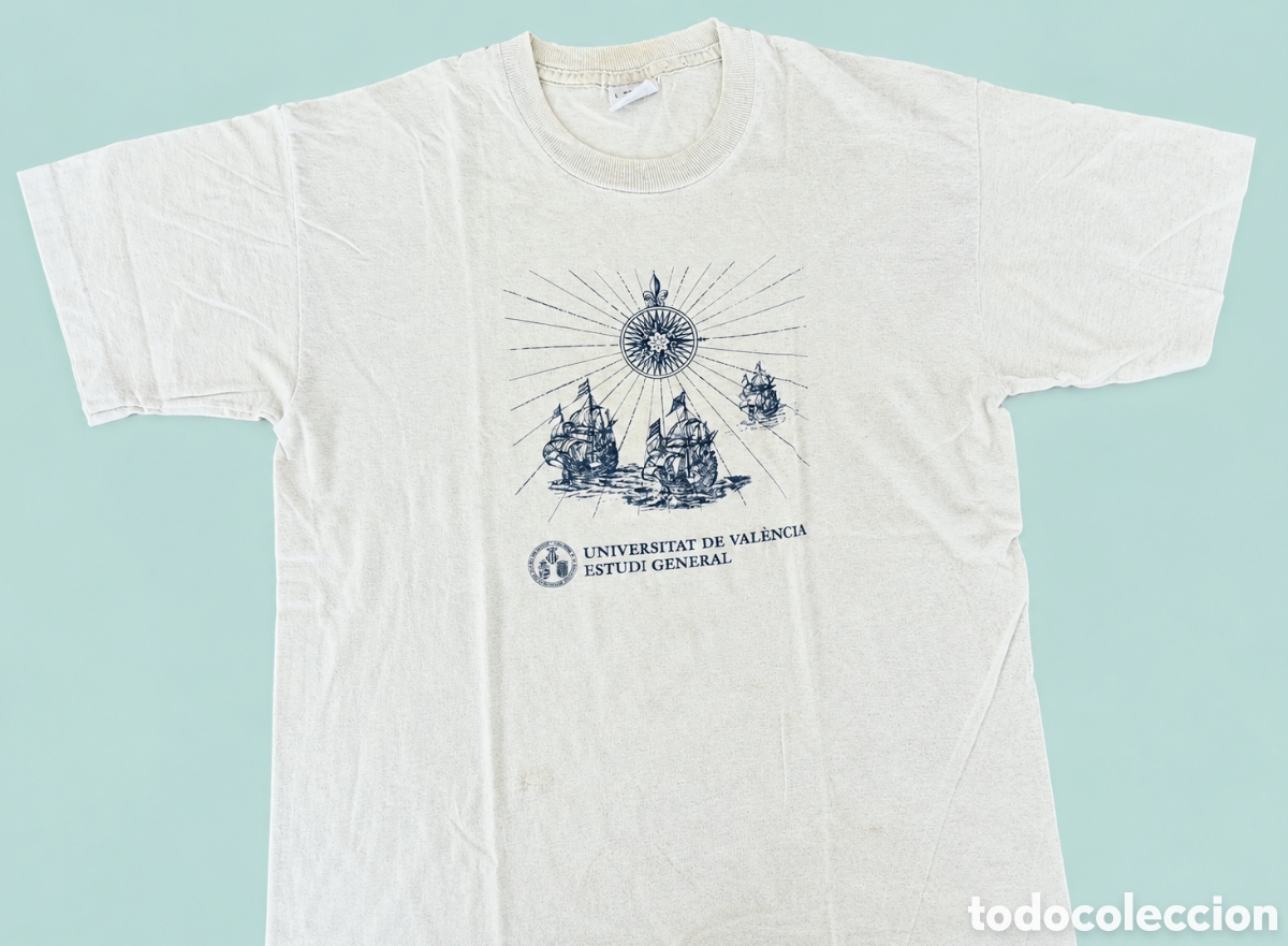 Segunda Mano: Camiseta Vintage Universitat de Val&egrave;ncia Screen Stars talla L