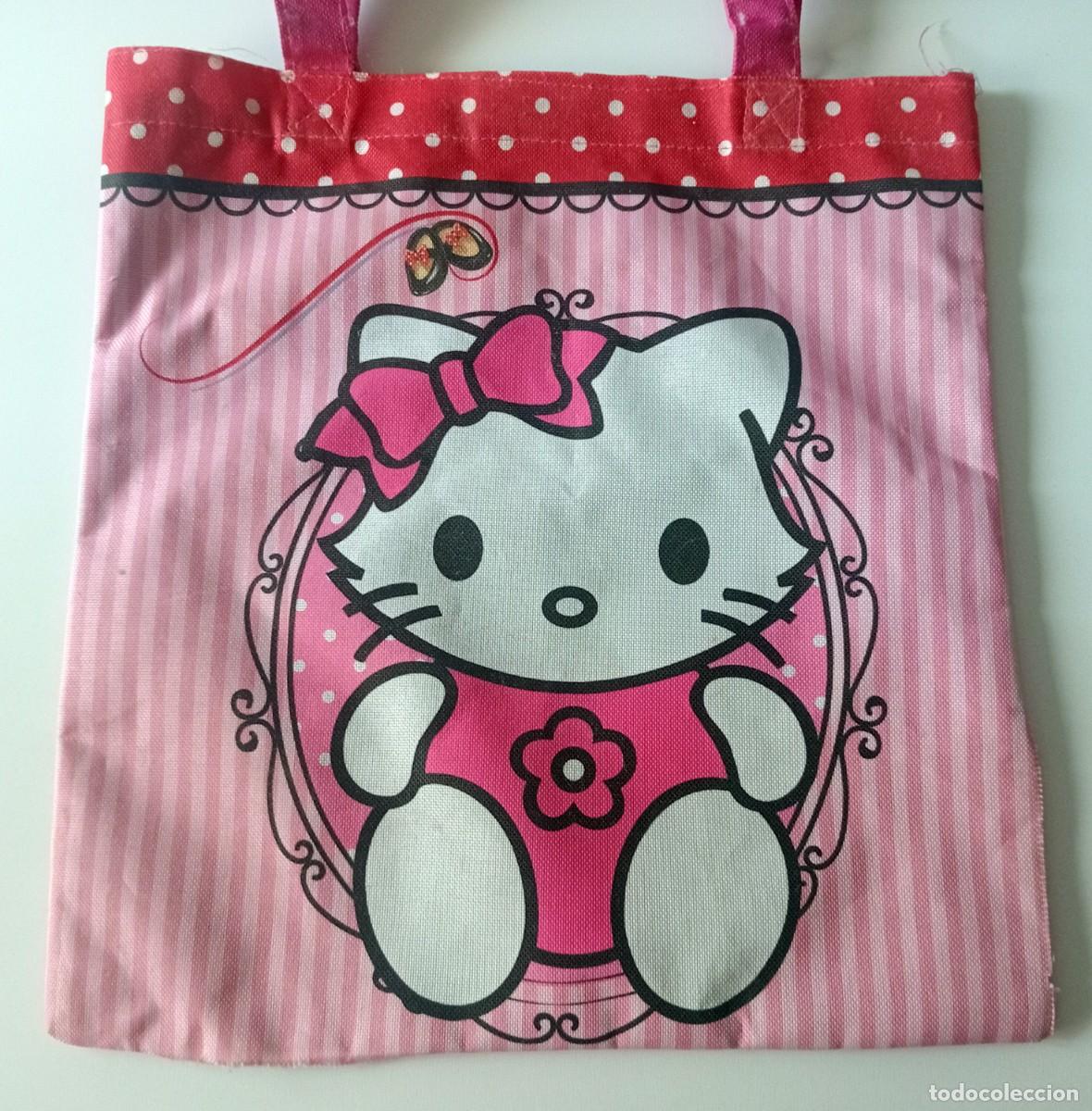 Segunda mano: BOLSO DE TELA INFANTIL HELLO KITTY - Foto 2