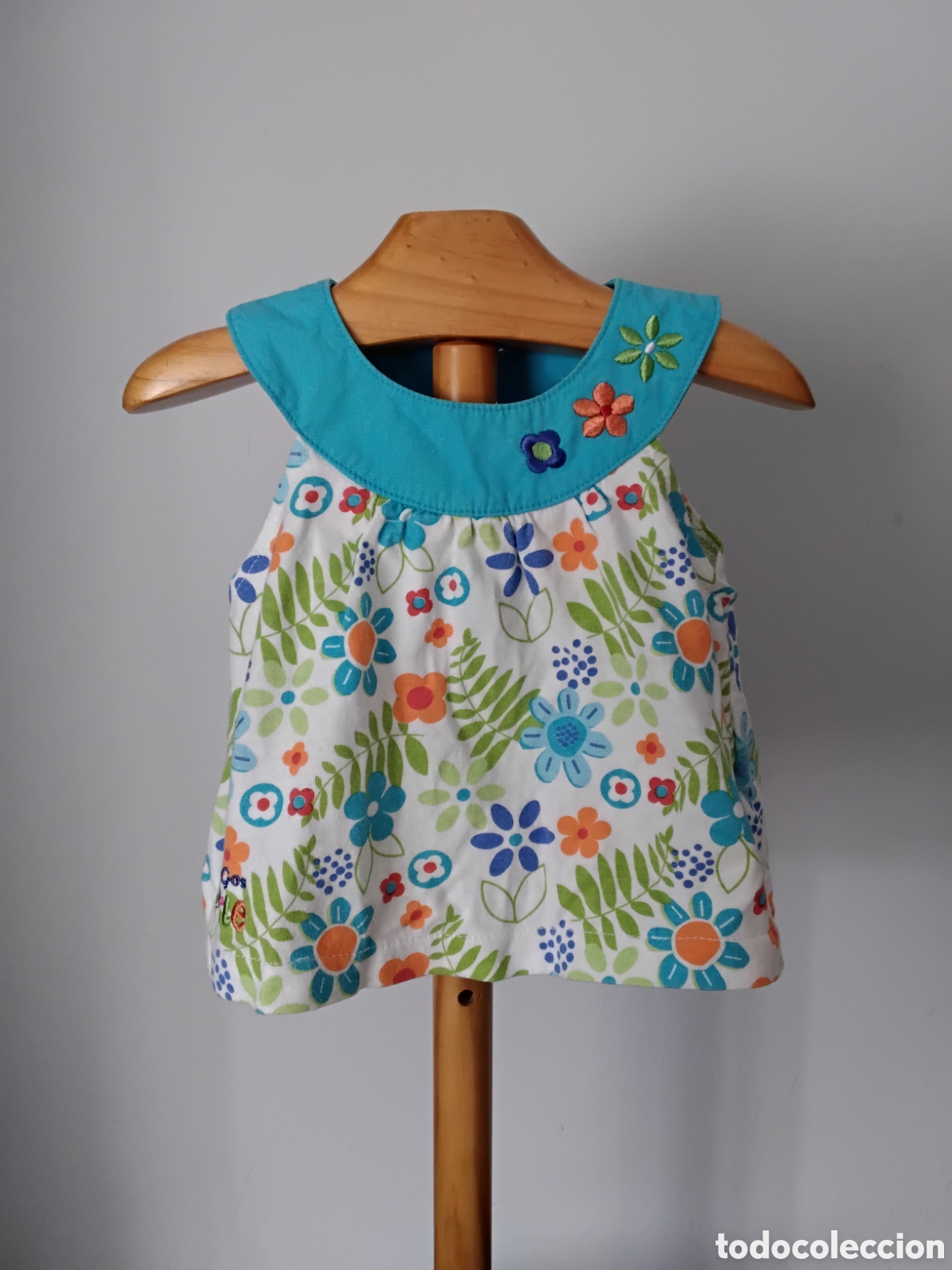 Segunda mano: Conjunto Blusa y Bermuda Turquesa - Foto 3