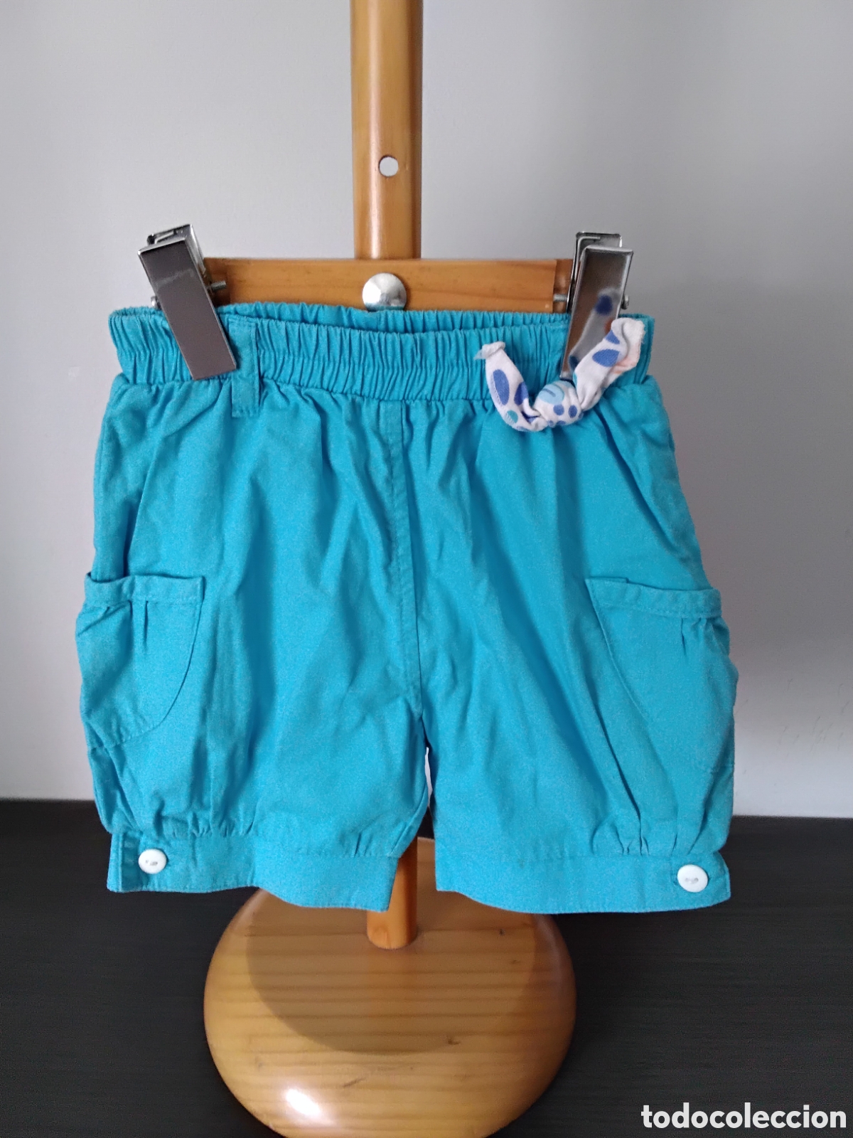 Segunda mano: Conjunto Blusa y Bermuda Turquesa - Foto 6