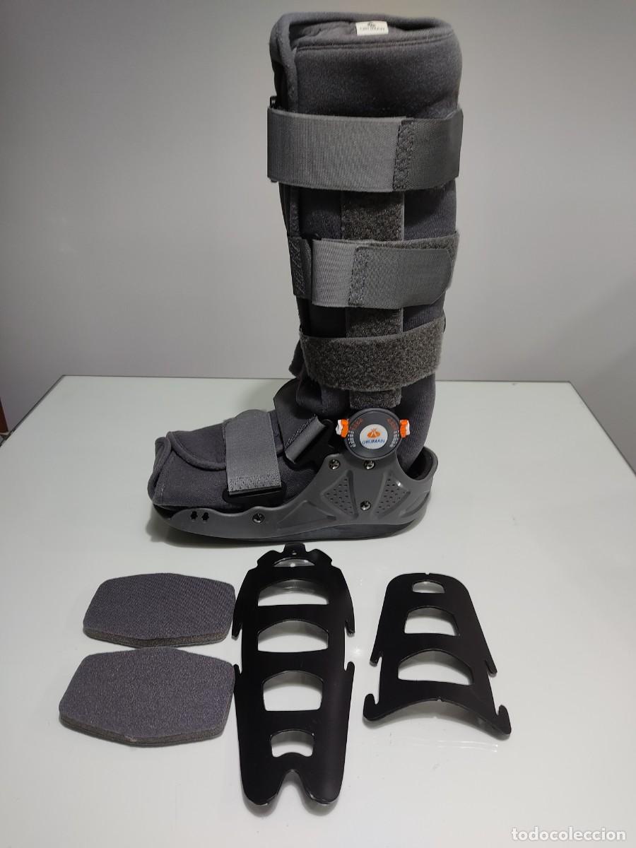 Segunda Mano: BOTA ORTOP&Eacute;DICA WALKER ARTICULADA HINCHABLE. CASI NUEVA, EN SU CAJA ORIGINAL. Talla 2