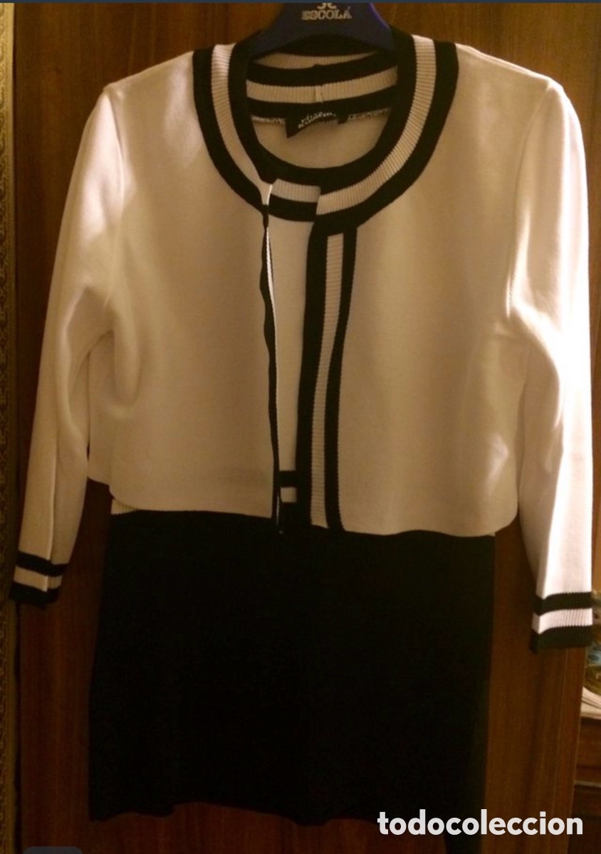 Segunda Mano: Conjunto de punto chaqueta y niki. Piluca Barrero. ASM