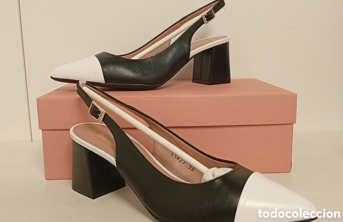 Segunda Mano: ZAPATOS DE SALON MARCA PACO POVEDA TALLA 38