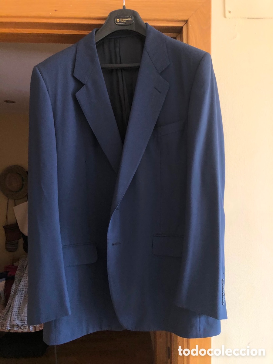 Segunda mano: Chaqueta Americana Ermenegildo Zegna. Azul. ASM