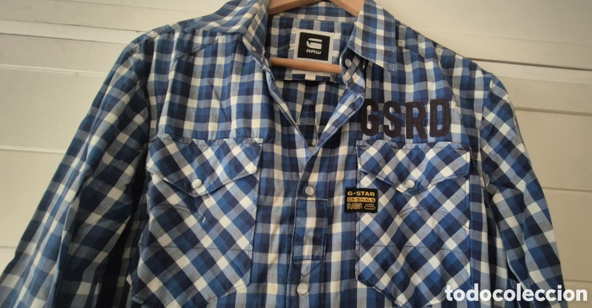 Segunda mano: Camisa G-star raw de cuadros