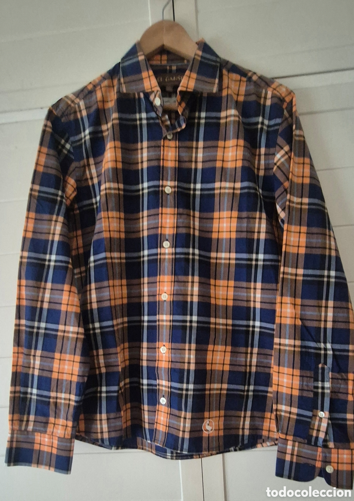Segunda mano: Camisa El Ganso de manga larga con un dise&ntilde;o de cuadros
