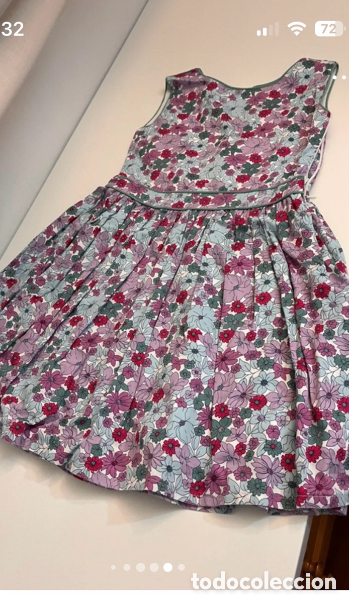 Segunda mano: Vestido ni&ntilde;a flores talla 6 &ldquo;Marca Kids&rdquo;
