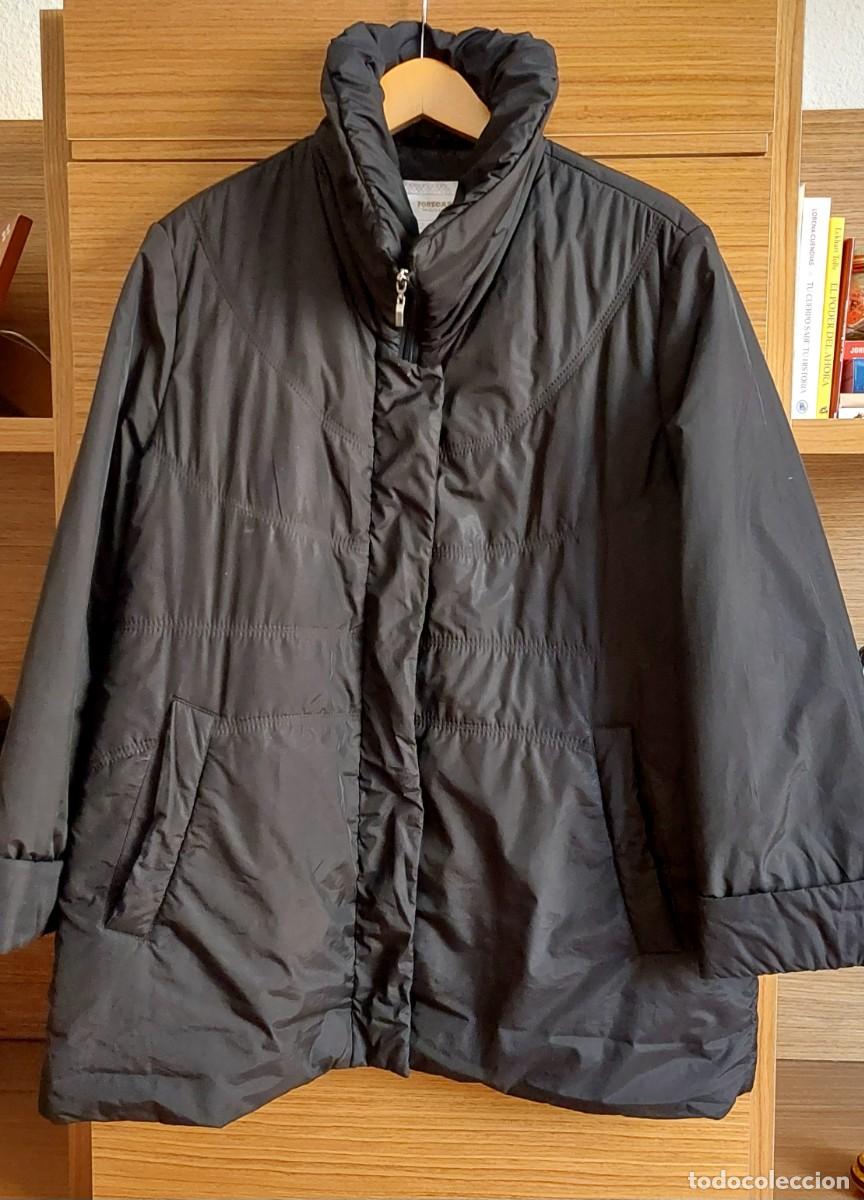 Segunda mano: # CHAQUETA ACOLCHADA - SE&Ntilde;ORA TALLA 50 COLOR NEGRO (MUY BUEN ESTADO)