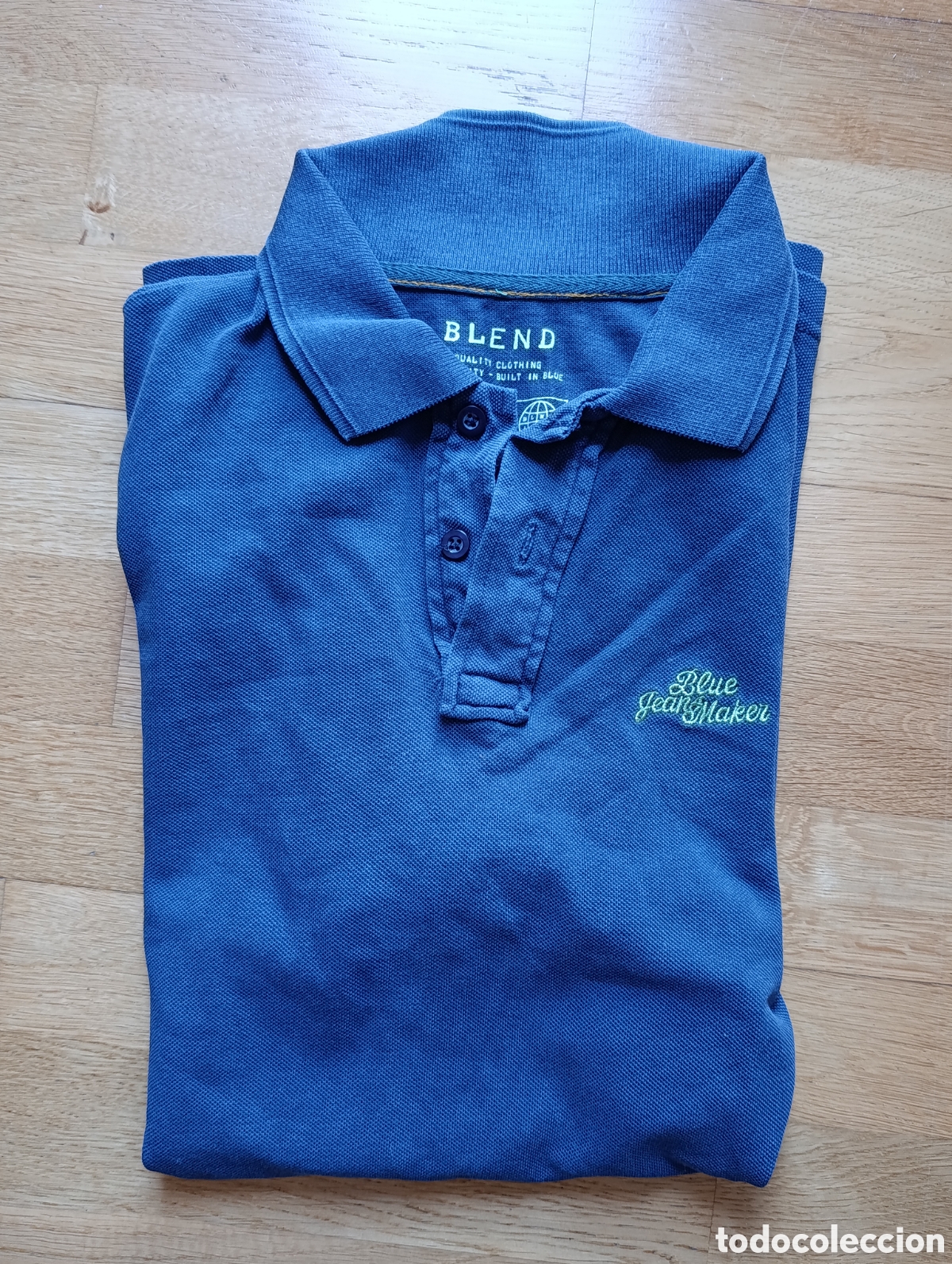 Segunda mano: Camiseta polo azul Bend